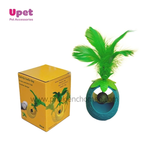 Đồ chơi lật đật hình trái dứa kèm cỏ bạc hà CC 20*8cm