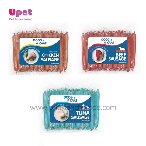 Doog &Caat xúc xích cho chó và mèo vị cá 15g*30pcs