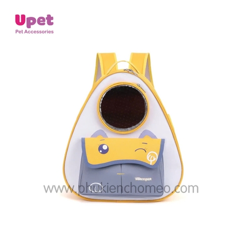 Balo tam giác mặt cười có cửa sổ tròn bên trên- BL002