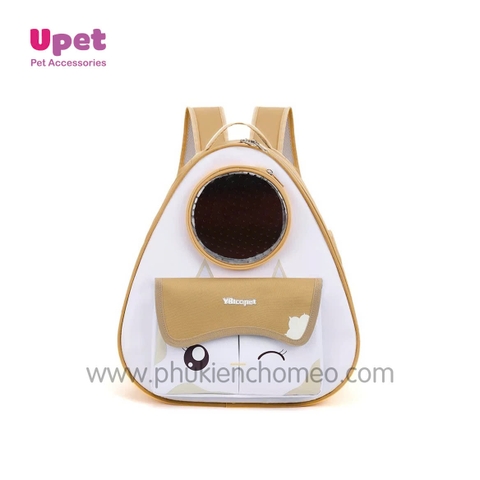 Balo tam giác mặt cười có cửa sổ tròn bên trên- BL002