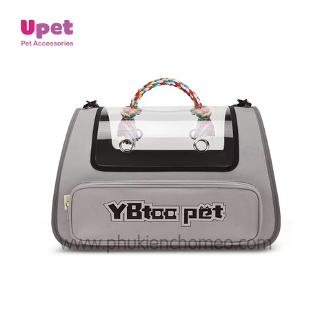 Túi vải nhựa trong có túi trước - BL007