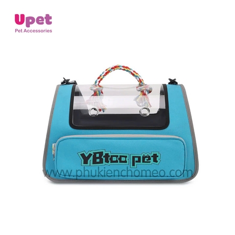 Túi vải nhựa trong có túi trước - BL007