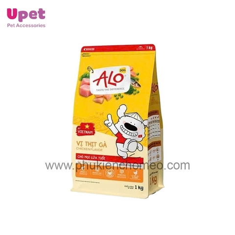 Alo Thức ăn hạt cho chó mọi lứa tuổi vị thịt gà