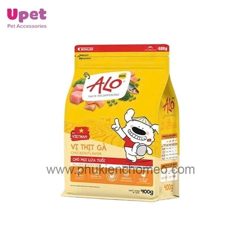 Alo Thức ăn hạt cho chó mọi lứa tuổi vị thịt gà