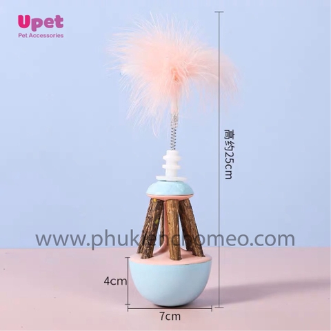 Đồ chơi mèo lật đật gỗ Polygonum