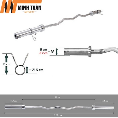 Đòn tạ hình chữ Z phi 50