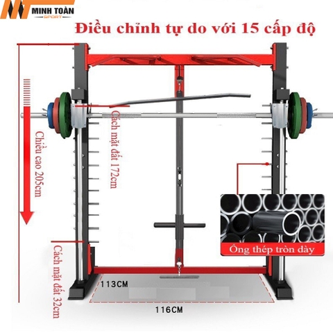 Bộ Khung gánh tạ đa năng KB-G03