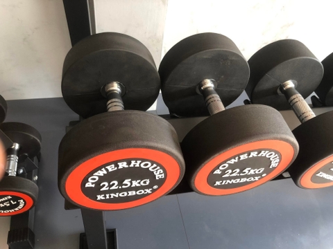 Tạ thép bọc cao su Kingbow