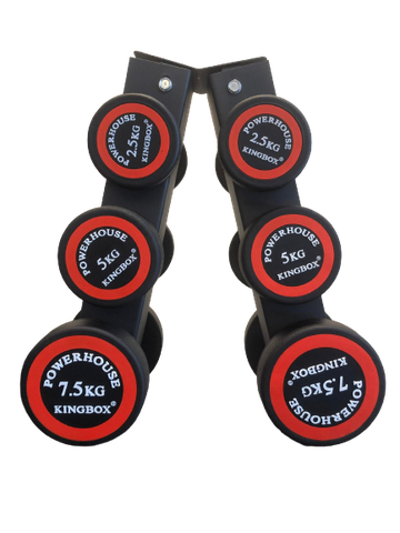 Tạ thép bọc cao su Kingbow