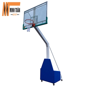 Trụ Bóng Rổ Di Động Kính Cường Lực