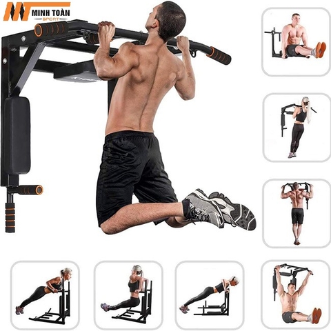 Xà đơn treo tường đa năng 8 in 1