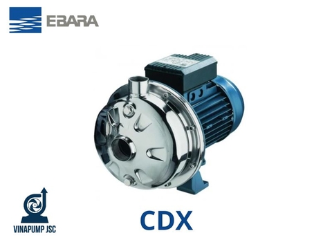 BẢNG GIÁ BƠM EBARA MỚI NHẤT NĂM 2026 DÒNG CDX