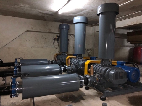 Nên sử dụng máy thổi khí dạng Roots blower