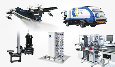 Máy bơm chìm nước thải Shinmaywa Japan