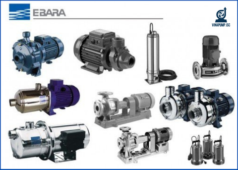 Bảng lỗi thường gặp khi sử dụng bơm Ebara 