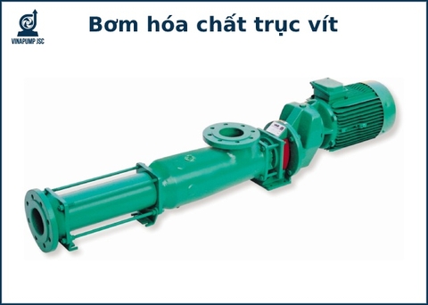 Bơm hóa chất trục vít là gì? Báo giá mới nhất 2021