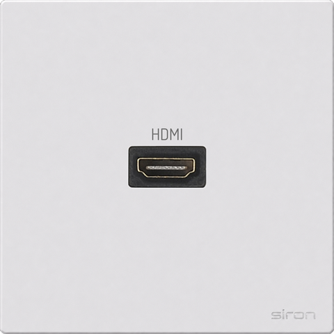Bộ Ổ cắm HDMI đơn, màu Trắng M27 270194