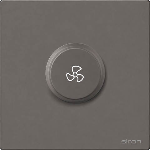 Bộ chiết áp quạt Màu ghi SIRON 27H201-60