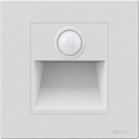 Bộ công tắc đèn tự động Màu trắng SIRON 27H733