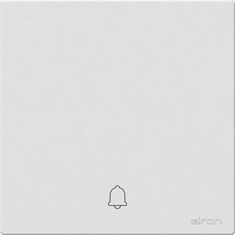 Bộ nút nhấn chuông đơn Màu trắng SIRON 276301