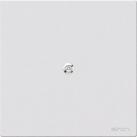 Bộ ổ cắm tiếp địa tăng cường mẫu 03 30mm Màu trắng SIRON 27-OLD06-03-30