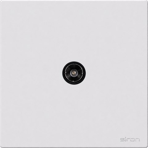 Bộ ổ cắm tv Màu trắng SIRON 275111