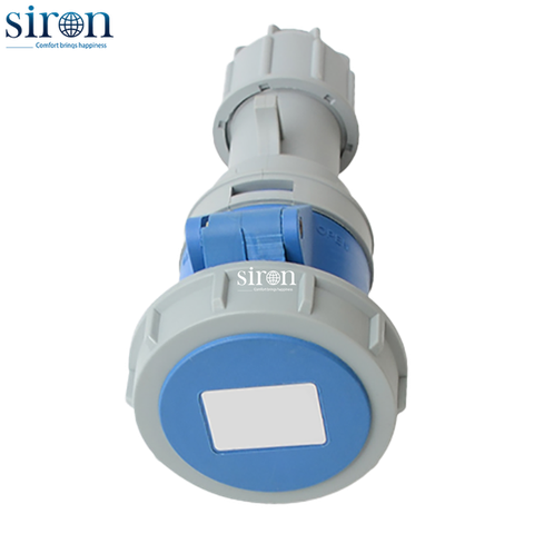 Ổ cắm di động xanh chuẩn IP67 2P+E 6h 16A 220~250V Siron S67F36-16B1