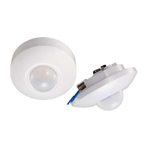 Công tắc cảm ứng hồng ngoại âm hoặc nổi trần tròn IP44 Siron Sr-SS002S