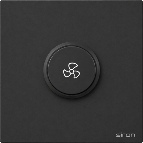 Bộ chiết áp quạt Màu đen SIRON 27H201-26