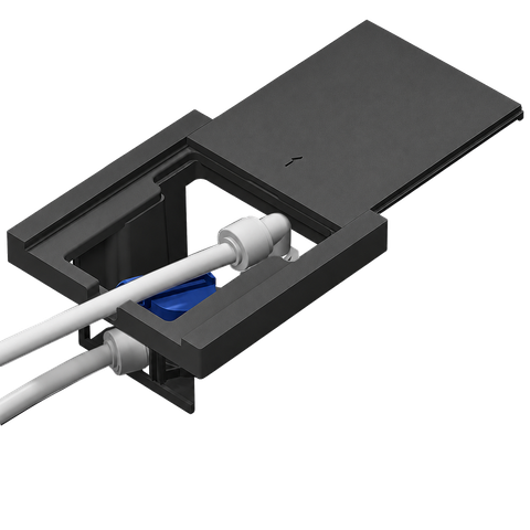 Bộ mặt che cấp nước máy lọc Màu đen SIRON W27000-26