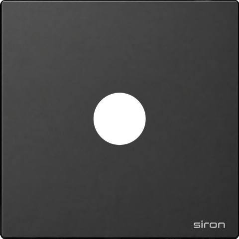 Bộ mặt che có lỗ Màu đen SIRON 272000-26