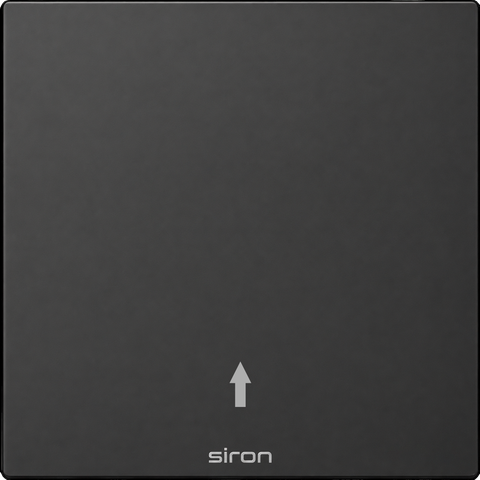 Bộ ổ cắm đa năng ẩn phẳng Màu đen SIRON 27S0180-26