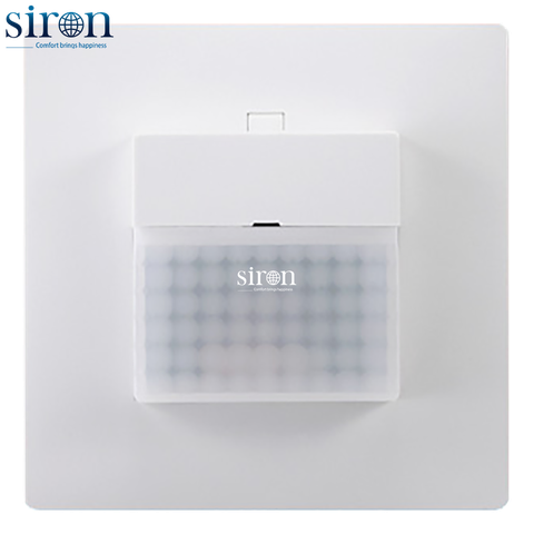 Công tắc cảm ứng chuyển động hồng ngoại âm tường vuông Siron Sr-SS211