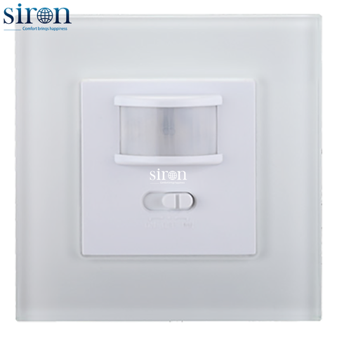 Công tắc cảm biến hồng ngoại lắp âm tường đế vuông Siron SR-SS212