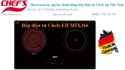 Bếp điện từ Chefs eh mix366 hơn 16 triệu đồng có đáng mua ?