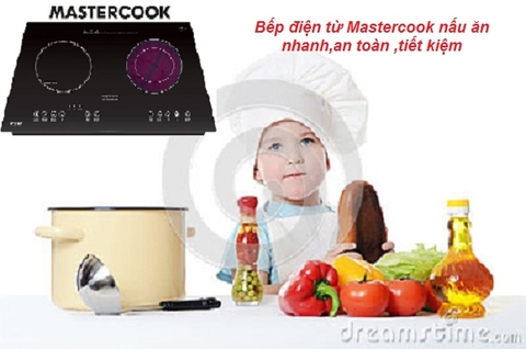 Bếp điện từ Mastercook vừa lòng gia đình Việt