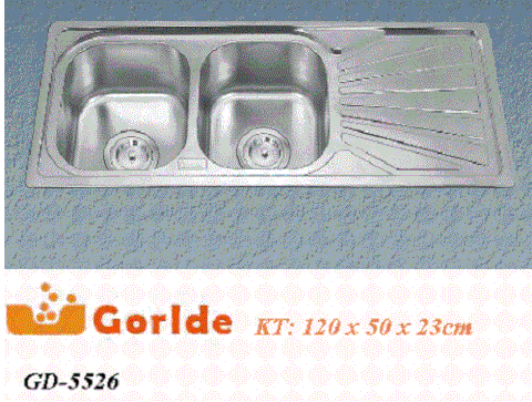 Chậu rửa bát Gorlde GD 5526 khuyến mại cực sốc
