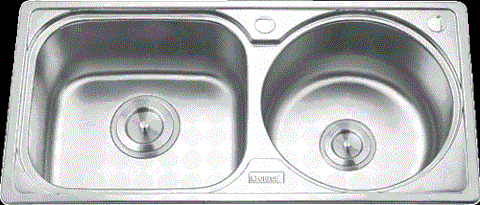Chậu rửa bát Gorlde GD 5312 công nghệ inox chịu cường lực cao