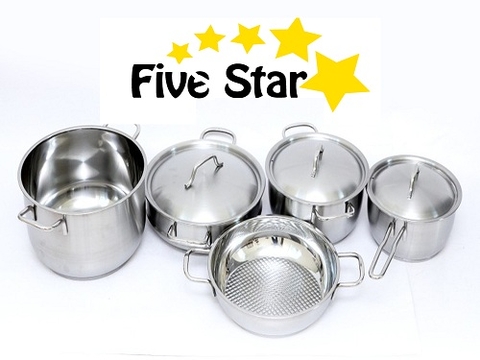 Bộ nồi Fivestar 8 món cùng chị em trổ tài vào bếp