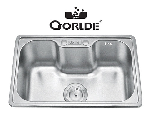 Chậu rửa bát Gorlde D 027 thiết kế 1 hố siêu lớn