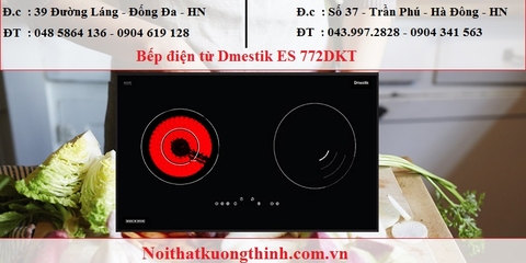 Bếp điện từ Dmestik ES 772DKT có tính năng gì mới?
