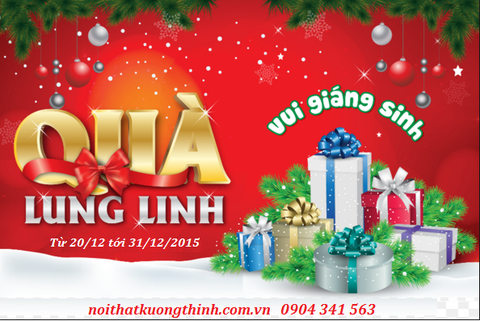 Nội thất Kường Thịnh - Quà lung linh vui giáng sinh