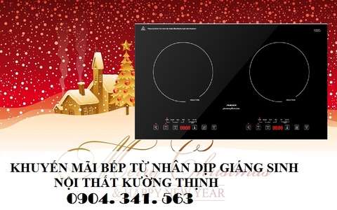 Khuyến mãi mua bếp từ nhân dịp giáng sinh