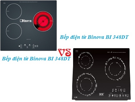 Bếp điện từ Binova BI 348DT và Bếp điện từ Giovani G 321ET có gì khác biệt?