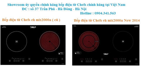 Bếp điện từ Chefs : đối thủ xứng tầm với bếp điện từ Munchen