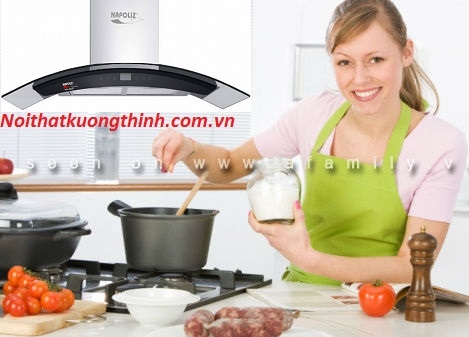 Xua tan nỗi lo nhà bếp với máy hút mùi Napoliz NA 90G9