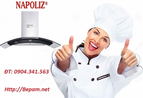 Máy hút mùi napoliz NA 90G9 giúp làm thông thoáng nhà bếp