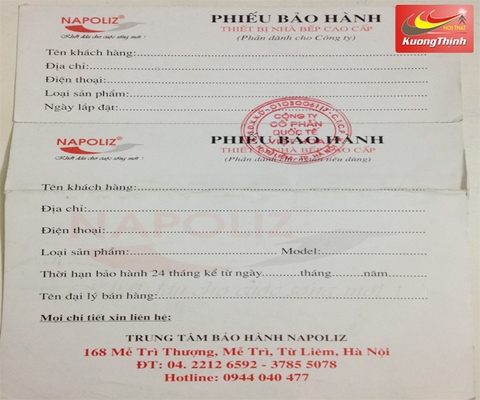 Kinh nghiệm tránh mua phải bếp ga giả thương hiệu Napoliz 