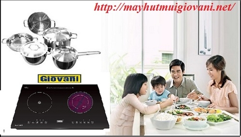 Bếp điện từ Giovani thiết kế và sản xuất tại Italy hoàn hảo theo mọi ưu cầu