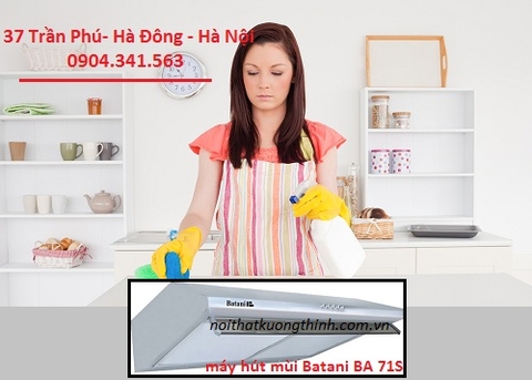 Vệ sinh máy hút mùi Batani BA 71S sao cho đúng cách
